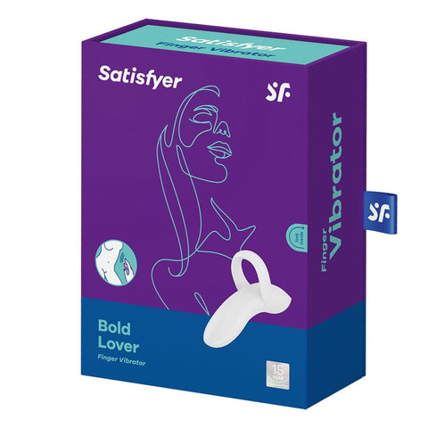 Satisfyer Bold Lover - USB Rechargeable Finger Stimulator 5.5 Inches Finger Stimulator