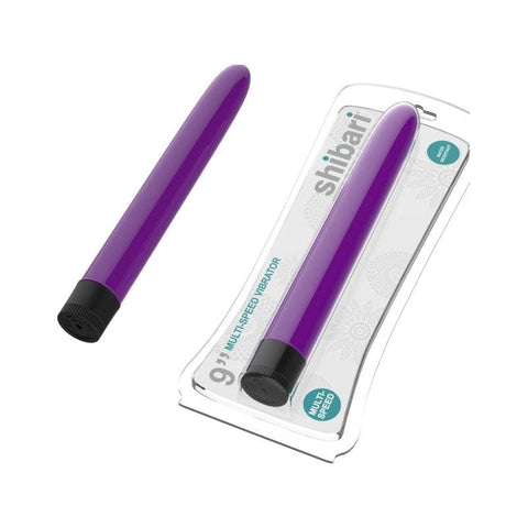 Shibari Multi Speed Vibrator 9 Inch Purple Adult Sex Toy Vibrators