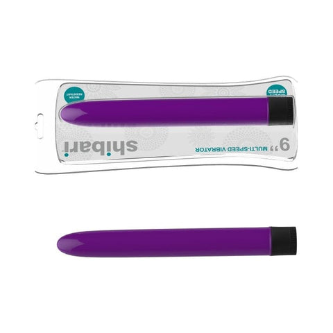 Shibari Multi Speed Vibrator 9 Inch Purple Adult Sex Toy Vibrators