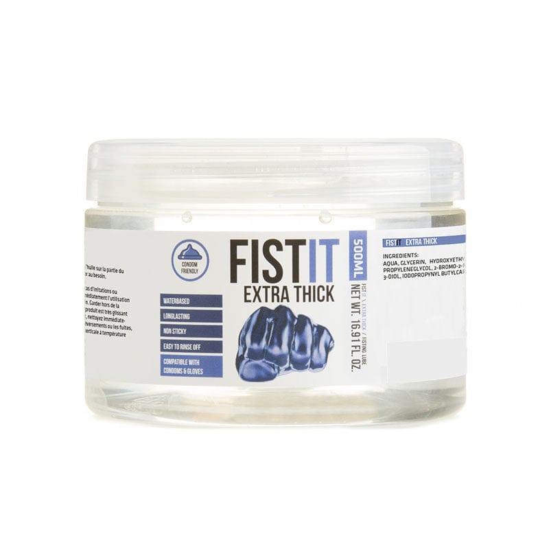 Pharmquests Fist-It Extra Thick - Thick Water Based Lubricant - 500 ml Tub Default Title fisting lube