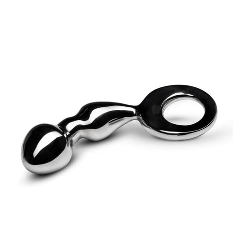 Drang Fun Metal Anal Plug Silver - Luxury Design 4 Inch Butt Plugs