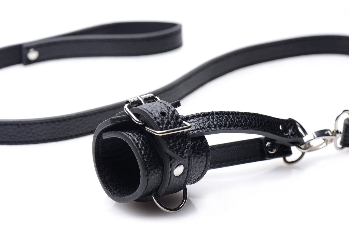 Strict Ball Stretcher With Leash > Sex Toys For Men > Ball Stretchers