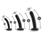 Temptasia Twist Kit Set of Three Unique Swirling Dildos > Sex Toys > Dilators