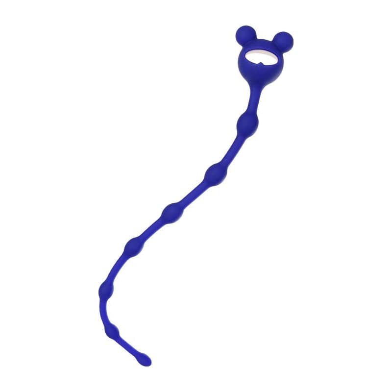 ToDo Froggy Anal Chain Navy Blue Beads
