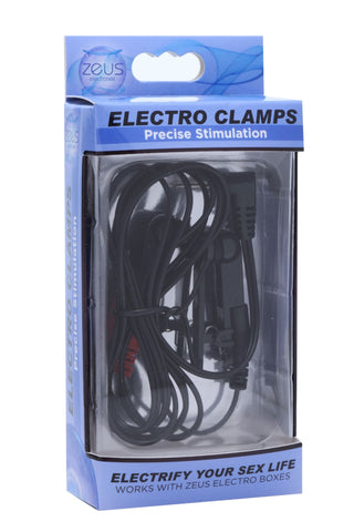 Zeus Electro Sex Clamps for Intense Sensation and Stimulation E-STIM TOYS