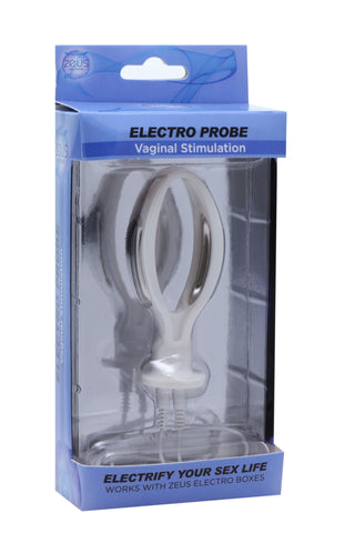 Zeus Electro Pussy Probe for Intense Sensations and Pleasure E-STIM TOYS